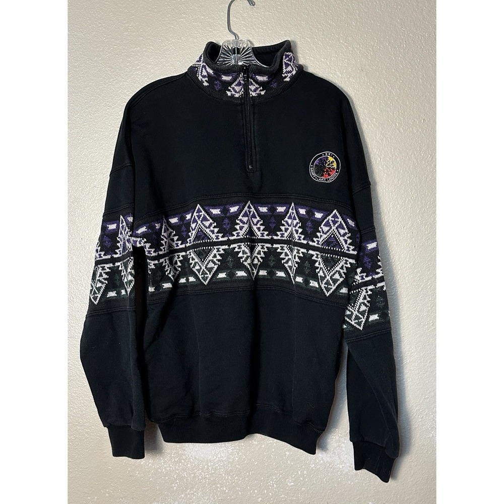 The Shirt Company Made in Canada Size M Quarter Zip Sweater Sweatshirt